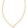 imageKendra Scott Cailin Pendant Necklace Fashion Jewelry for WomenGOLD  CHAMPAGNE OPAL CRYSTAL
