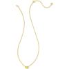 imageKendra Scott Cailin Pendant Necklace Fashion Jewelry for WomenGOLD  PERIDOT CRYSTAL