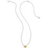 imageKendra Scott Cailin Pendant Necklace Fashion Jewelry for WomenRHODIUM  GOLDEN YELLOW CRYSTAL