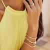imageKendra Scott Courtney Paperclip Bracelet Fashion Jewelry for WomenGOLD