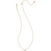 imageKendra Scott Juliette Necklace Fashion Jewelry for WomenGOLD  WHITE CRYSTAL