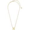 imageKendra Scott Letters AZ Pendant Necklace for Women Fashion Jewelry 14k GoldPlated BrassLetter N