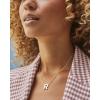 imageKendra Scott Letters AZ Pendant Necklace for Women Fashion Jewelry 14k GoldPlated BrassLetter R