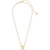 imageKendra Scott Letters AZ Pendant Necklace for Women Fashion Jewelry 14k GoldPlated BrassLetter R