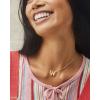 imageKendra Scott Letters AZ Pendant Necklace for Women Fashion Jewelry 14k GoldPlated BrassLetter W