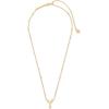 imageKendra Scott Letters AZ Pendant Necklace for Women Fashion Jewelry 14k GoldPlated BrassLetter Y