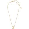 imageKendra Scott Letters AZ Pendant Necklace for Women Fashion Jewelry 14k GoldPlated BrassLetter Z