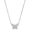 imageKendra Scott Lillia Crystal Pendant Necklace Fashion Jewelry for WomenRHODIUM  WHITE CRYSTAL