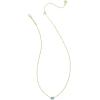 imageKendra Scott Mini Elisa 14k GoldPlated Satellite Short Pendant Necklace Fashion Jewelry for WomenGOLD  TURQUOISE