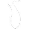 imageKendra Scott Mini Elisa 14k GoldPlated Satellite Short Pendant Necklace Fashion Jewelry for WomenRHODIUM  IVORY MOTHER OF PEARL