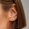 imageKendra Scott Mini Ellie 14k GoldPlated Stud Earrings Fashion Jewelry for WomenGOLD  TURQUOISE