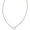 RHODIUM METAL - WHITE CUBIC ZIRCONIA