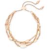 imageKendra Scott Chantal Beaded Bracelet for WomenROSE GOLD  ROSE GOLD METAL