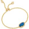 Gold Cobalt Blue Kyocera Opal