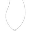 imageKendra Scott Juliette Necklace Fashion Jewelry for WomenRHODIUM  WHITE CRYSTAL