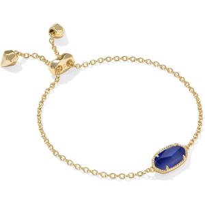 imageKendra Scott Elaina Adjustable Chain Bracelet for Women Fashion Jewelry GoldPlatedGOLD  MOOD STONE