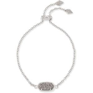 imageKendra Scott Elaina Adjustable Chain Bracelet for Women Fashion Jewelry GoldPlatedRHODIUM  PLATINUM DRUSY