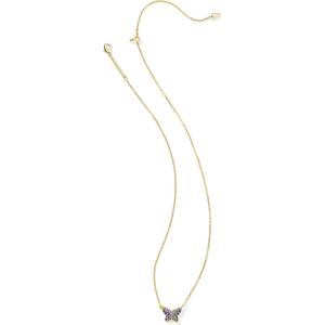 imageKendra Scott Lillia Crystal Pendant Necklace Fashion Jewelry for WomenGOLD  BLUE CRYSTAL
