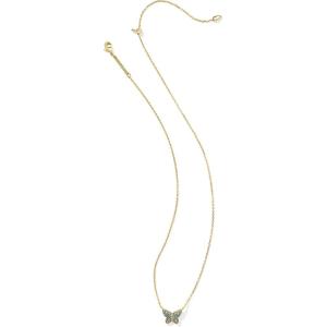 imageKendra Scott Lillia Crystal Pendant Necklace Fashion Jewelry for WomenGOLD  BLUE GREEN CRYSTAL