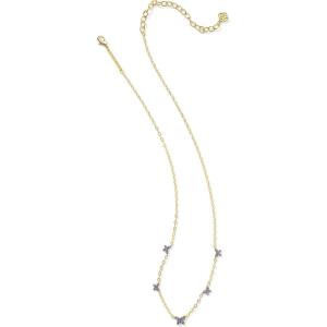 imageKendra Scott Lillia Crystal Strand Necklace Fashion Jewelry for WomenGOLD  BLUE CRYSTAL