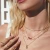 imageKendra Scott Courtney Paperclip Necklace Fashion Jewelry for WomenGOLD