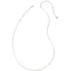 imageKendra Scott Courtney Paperclip Necklace Fashion Jewelry for WomenRHODIUM