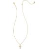 imageKendra Scott Cross Crystal Pendant Necklace Fashion Jewelry for WomenGOLD  IVORY MOTHER OF PEARL