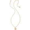 imageKendra Scott Crystal Letter Short Pendant Necklace Fashion Jewelry for WomenLetter W GOLDPLATED