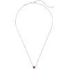 imageKendra Scott Davie Pendant NecklaceSTERLING SILVER  PINK RUBY