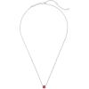 imageKendra Scott Davie Pendant NecklaceSTERLING SILVER  RED GARNET