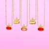 imageKendra Scott Disney Elisa Princess Short Pendant Necklace Fashion Jewelry for WomenGOLD  ORANGE CITRINE