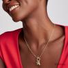 imageKendra Scott Disney Princess Charm Pendant Necklace in White Mix 14k GoldPlated Brass Fashion Jewelry for Women