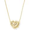 imageKendra Scott Dolly Parton Ari Heart Short Pendant Necklace Fashion Jewelry for WomenLIGHT PINK DRUSY