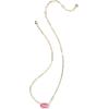 imageKendra Scott Elisa Enamel Frame Paperclip Necklace Fashion Jewelry for WomenBRIGHT PINK ILLUSION