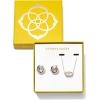imageKendra Scott Elisa Mikki Gift Set Fashion Jewelry for WomenRHODIUM  IVORY MOTHER OF PEARL