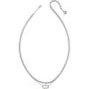 imageKendra Scott Elisa Multi Strand Necklace for Women Fashion JewelryRHODIUM  IRIDESCENT DRUSY