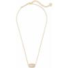 imageKendra Scott Elisa Pendant Necklace for Women Fashion Jewelry 14k GoldPlatedGOLD  ROSE QUARTZ