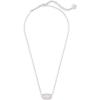imageKendra Scott Elisa Pendant Necklace for Women Fashion Jewelry 14k GoldPlatedRHODIUM  IRIDESCENT DRUSY