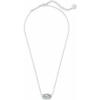 imageKendra Scott Elisa Pendant Necklace for Women Fashion Jewelry 14k GoldPlatedRHODIUM  LIGHT BLUE ILLUSION