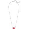 imageKendra Scott Elisa Pendant Necklace for Women Fashion Jewelry 14k GoldPlatedRHODIUM  RED ILLUSION