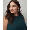 imageKendra Scott Elle Drop Earrings for WomenRHODIUM  IRIDESCENT DICHROIC GLASS