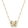 imageKendra Scott Haley Bow Short Pendant Necklace Fashion Jewelry for WomenGOLD  IVORY MOTHER OF PEARL