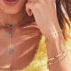 imageKendra Scott Kassie Set of 3 Chain Bracelets Fashion Jewelry for WomenGOLD