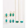 imageKendra Scott Lee Drop Earrings in Sterling Silver Fine Jewelry for WomenTURQUOISE MAGNESITE