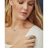 imageKendra Scott Lee Drop Earrings in Sterling Silver Fine Jewelry for WomenTURQUOISE MAGNESITE