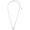 imageKendra Scott Letters AZ Pendant Necklace for Women Fashion Jewelry RhodiumPlated BrassLetter B