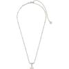 imageKendra Scott Letters AZ Pendant Necklace for Women Fashion Jewelry RhodiumPlated BrassLetter I