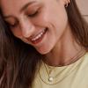imageKendra Scott Volleyball Pendant Necklace Fashion Jewelry for WomenGOLD  WHITE MOTHER OF PEARL