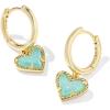 GOLD - BRIGHT AQUA DRUSY