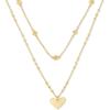 imageKendra Scott Ari Heart Multistrand Necklace Fashion Jewelry for WomenGOLD METAL